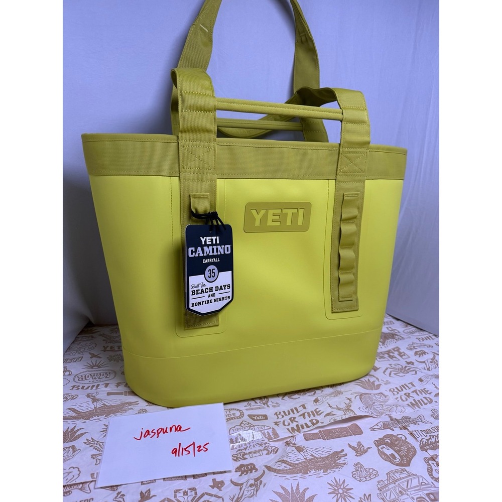NWT Yeti Camino Carry All -35 -‎ Firefly Yellow